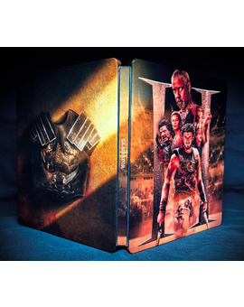 Gladiator II custom steelbook by @mastersofsteel en Instagram