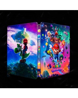 Super Mario Galaxy Custom steelbook by Masters of Steel