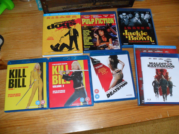 Filmografía Quentin Tarantino