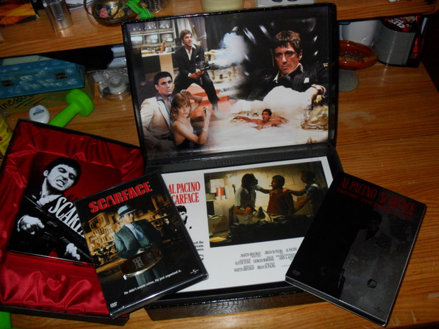 Scarface caja americana con Steelbook holandés 2