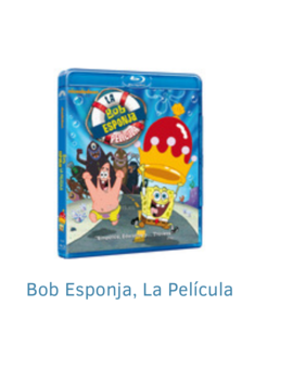 Busco Bluray de Bob Esponja La Película