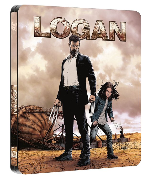 Stock mínimo del Steelbook de Logan 