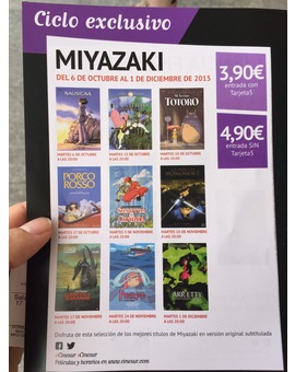 Miyazaki llega a sevilla