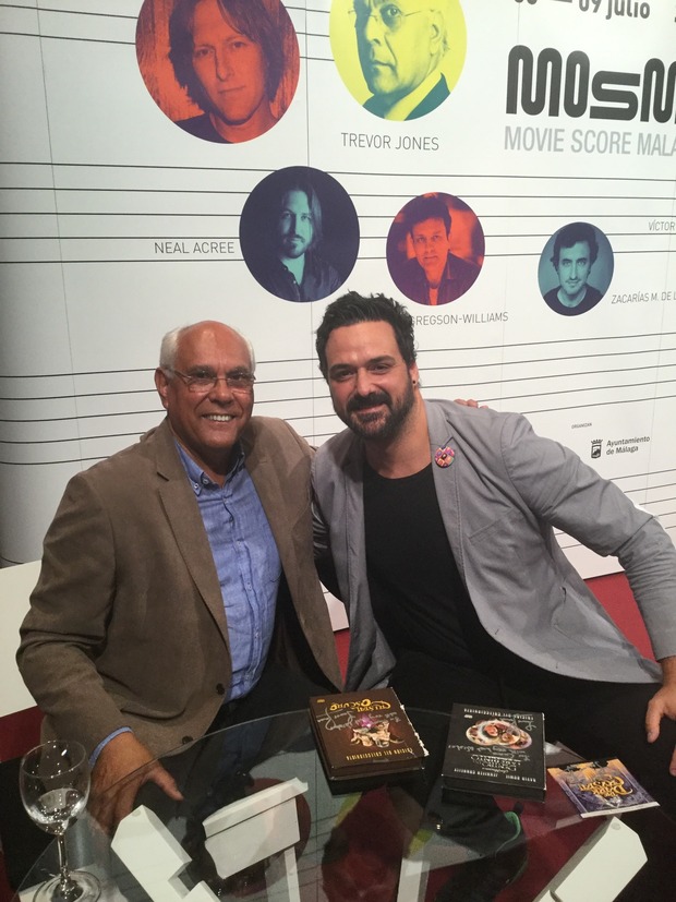 Con trevor jones en Málaga 