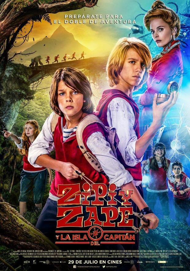 ZIPI Y ZAPE Y LA ISLA DEL CAPITÁN, una gran película de aventuras 