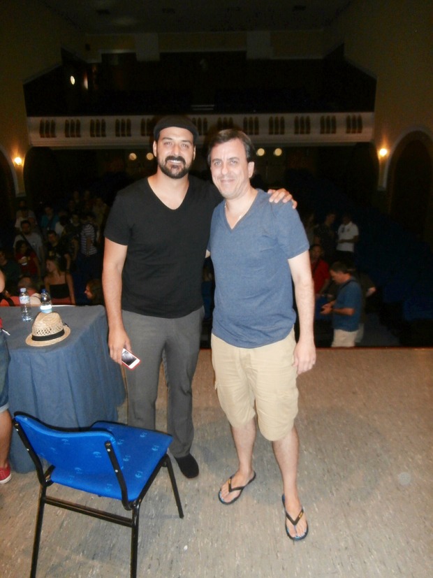 Con Cesar Benito