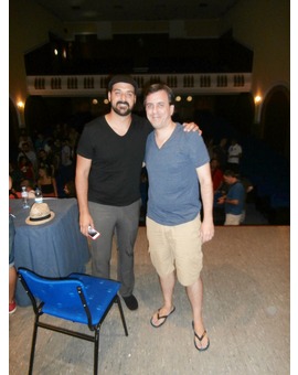 Con Cesar Benito