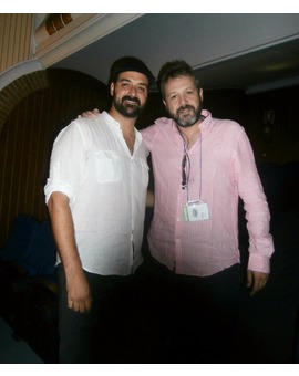 Con Sergio Moure
