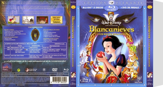 Slipcover Blancanieves y los siete enanitos