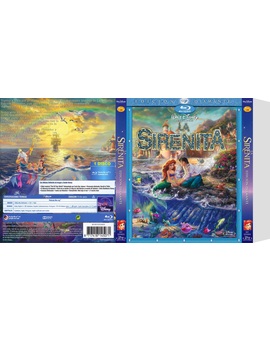 Slipcover La sirenita (Título en azul)