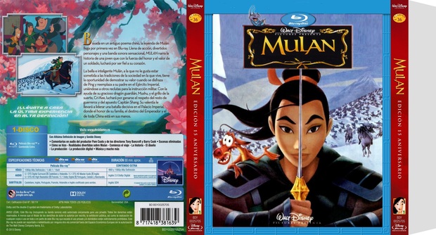 Slipcover Mulan 2ª OPCIÓN