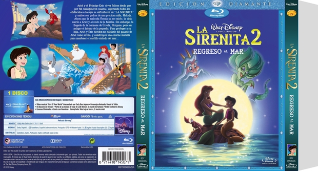 Slipcover La sirenita 2 Regreso al mar