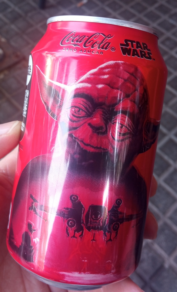 Latas Cocacola star wars