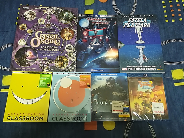 Compras de esta tarde entre el MM y Norma Cómics