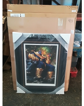 Art Print de Thanos de Sideshow recibido esta mañana