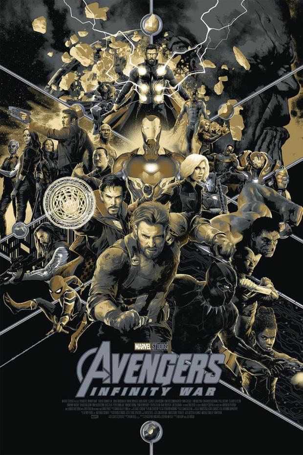 Póster de Infinity War exclusivo para la Comic Con 2018