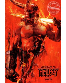 Póster de la nueva película de Hellboy