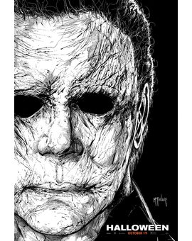 Póster de Halloween diseñado por Todd McFarlane