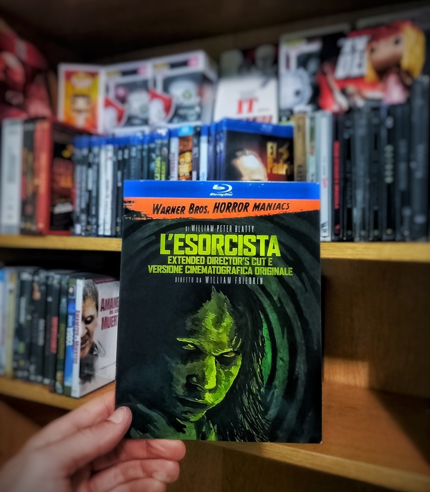 Edición italiana Slipcover de 'El exorcista'