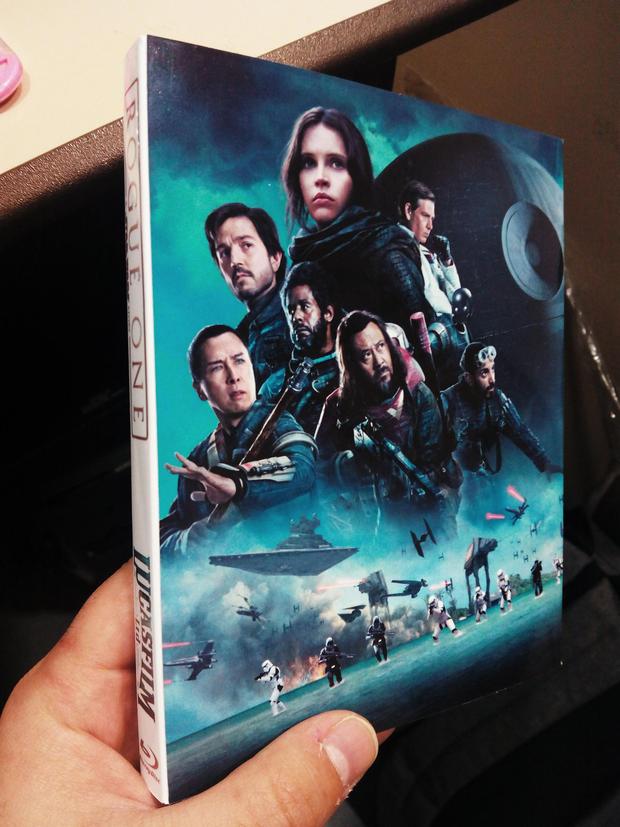Custom cover trasero de steel Rogue One