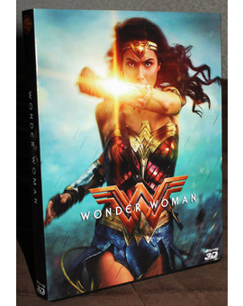 Custom slip cover Wonder Woman delantero (Steelbook)