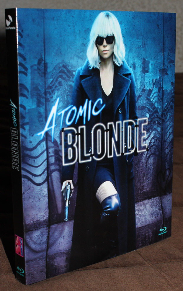 Custom slip cover Atomic Blonde delantero