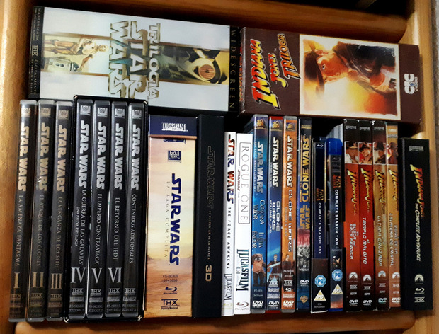 Mi colección Star Wars e Indiana Jones