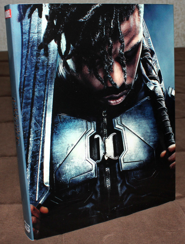 Custom slipcover Black Panther trasera