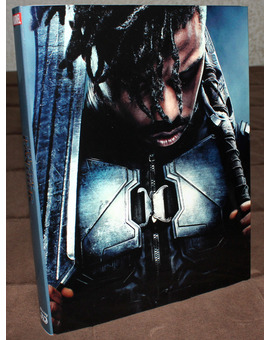Custom slipcover Black Panther trasera