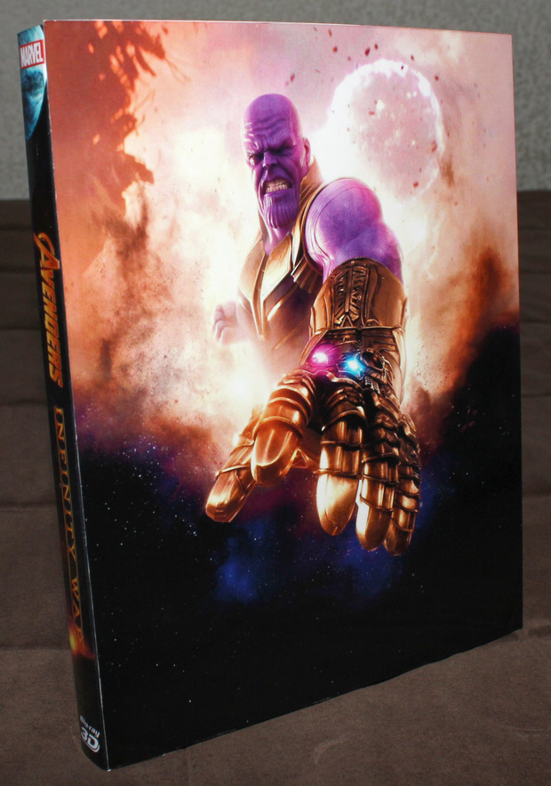 Custom slipcover Infinity War trasera