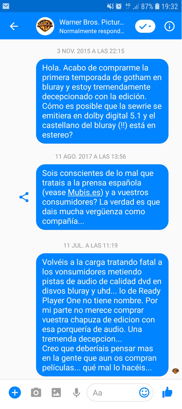 Así me quejo yo