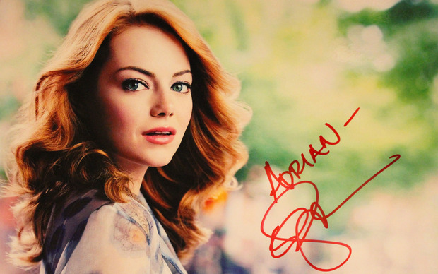 Firma Emma Stone