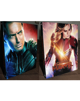 Capitana Marvel Custom Slip Cover