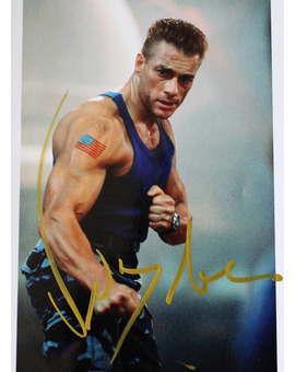 Firma Jean Claude Van Damme