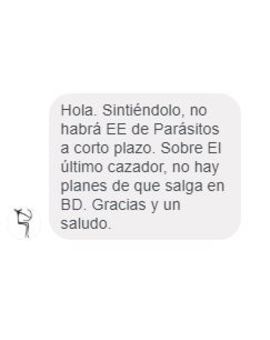 Respuesta de La Aventura respecto a la Edición Especial de Parasitos