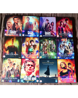 Mi colección Doctor Who Steelbook hasta la fecha