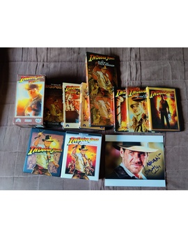 Mi colección (hasta ahora) de Indiana Jones (a la espera de las 8K)