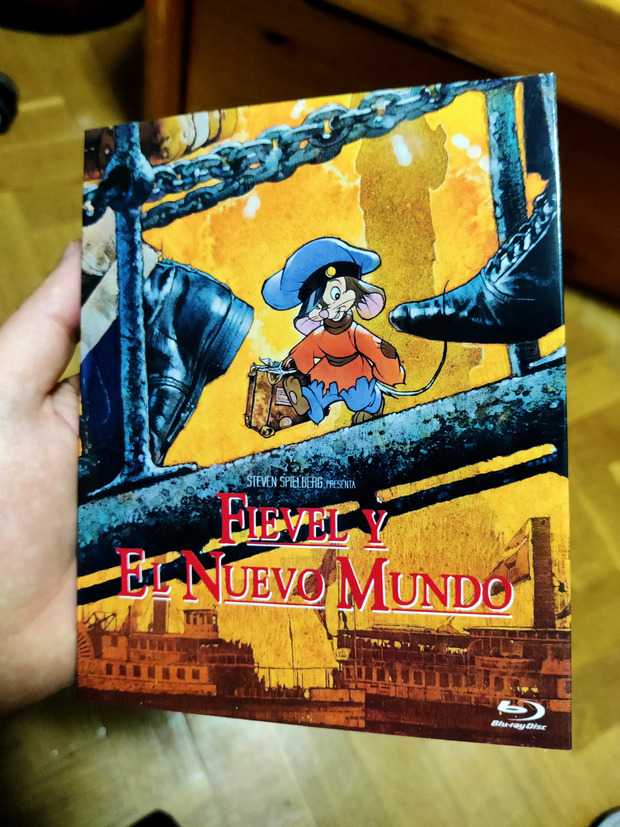 Custom slipcover Fievel Y el nuevo mundo