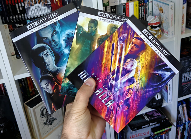 Custom slipcovers para saga Kelvin de Star Trek