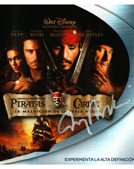 Piratas del Caribe, firmada por Jerry Bruckheimer