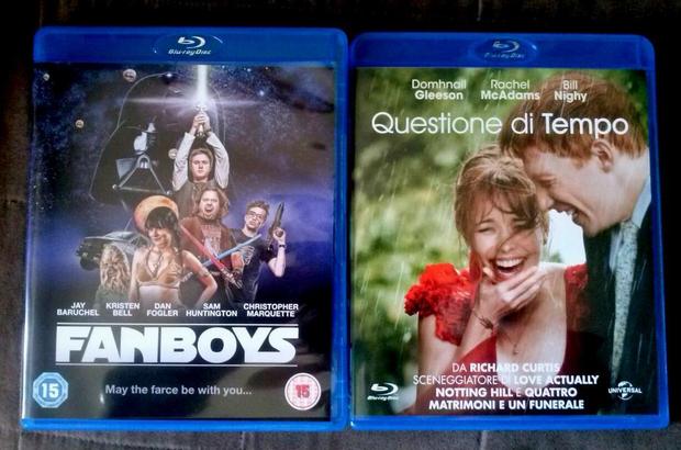 Importadas: Fanboys y Cuestión de tiempo. Total 12€