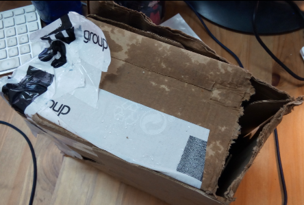 Pedido de ECI entregado por SEUR 1/2