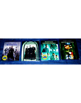 Matrix: La Trilogía + Animatrix. Delanteras