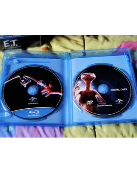 E.T. El Extraterrestre: Edición Peluche. Blu Ray Pack Blu Rays