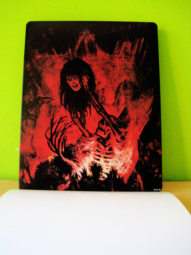 The Evil Dead. Blu-ray SteelBook. Trasera Interior.