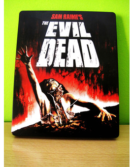The Evil Dead. Blu-ray SteelBook. Delantera Sin Cubierta.