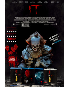 IT (2017) En Blu Ray. Mi Póster Fan Promocional Del Lanzamiento