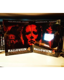 Halloween 4 y 5 Blu Ray