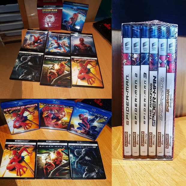 La saga de SPIDER-MAN en 4K UHD