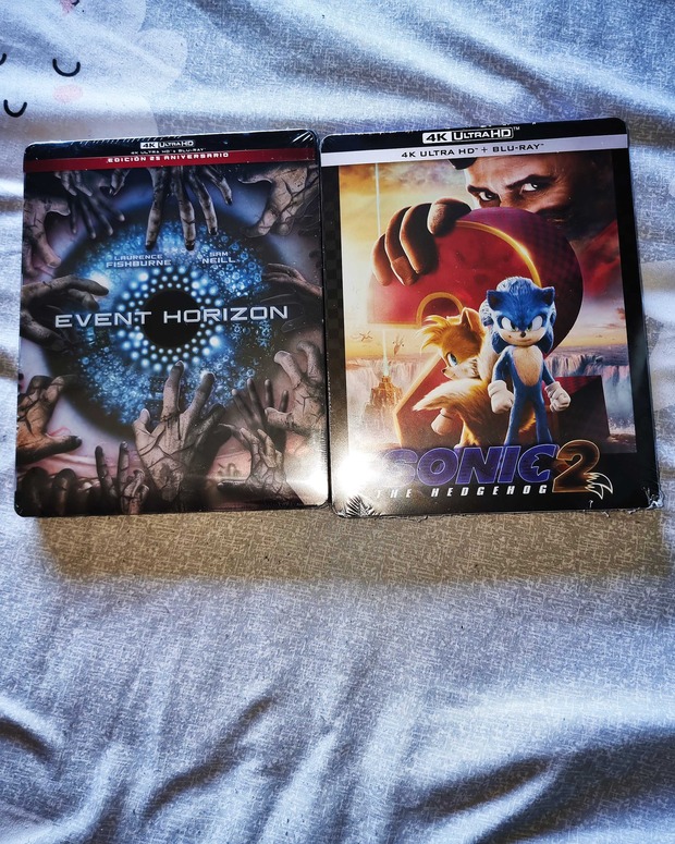 Sonic 2 y Horizonte Final - Steelbook 4K UHD 